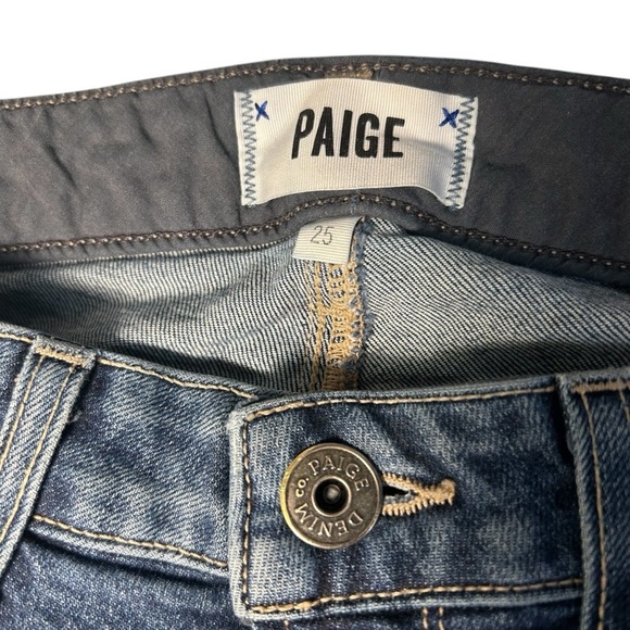 Paige Julia Straight Leg Jeans Sz 25 - Picture 5 of 14